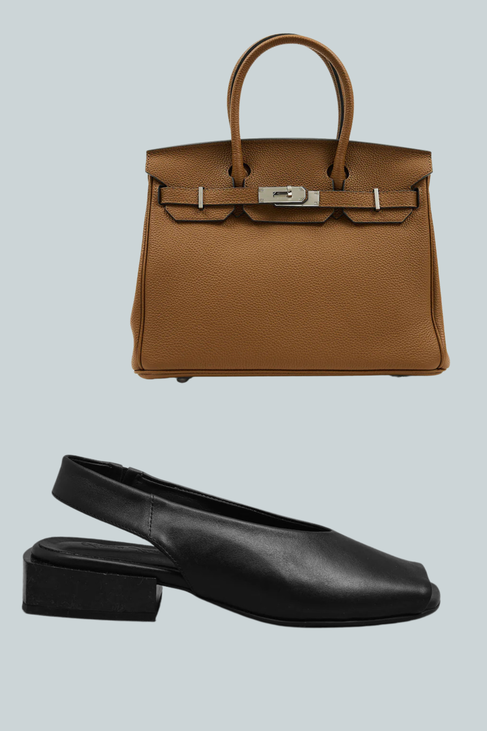 Gloss Block Black + Dale Camel