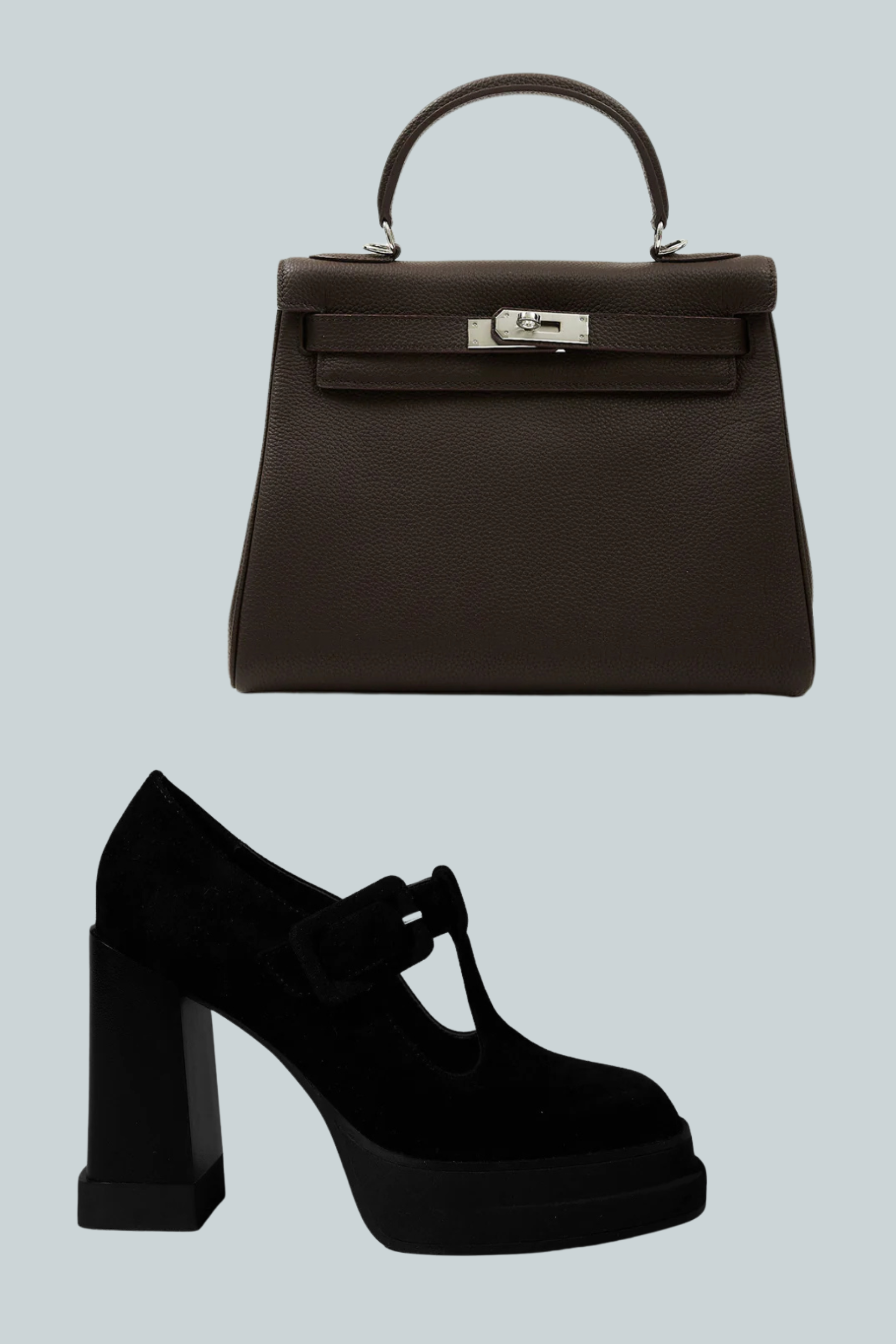 Shirley Suede + Linden Brown