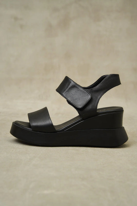Cample Platforms Black + Valley Brown