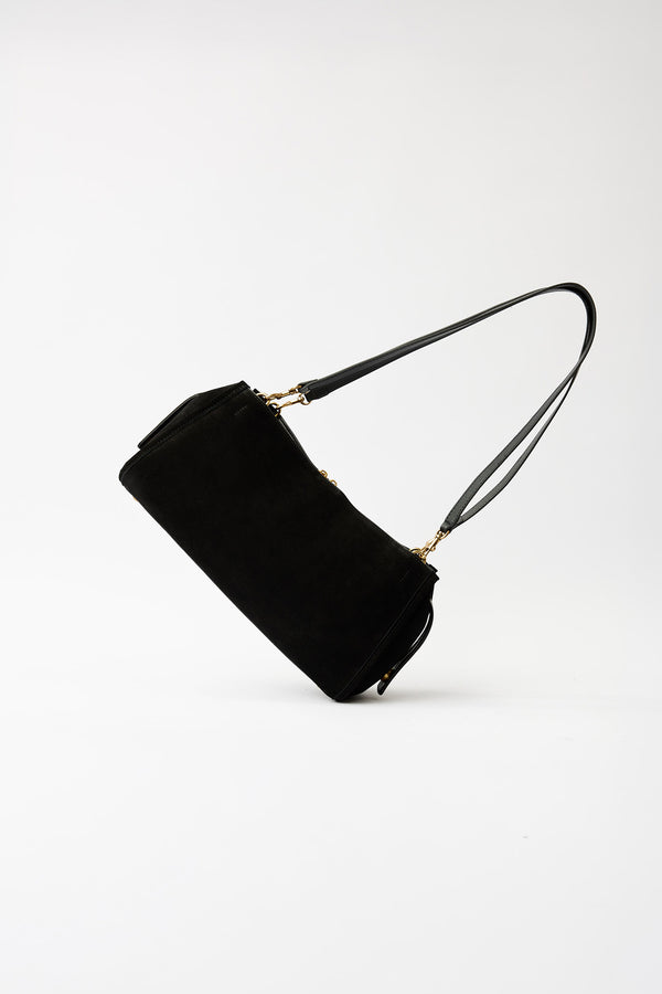 Assia Black Suede