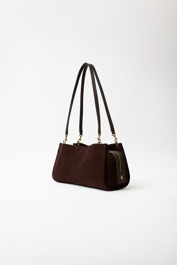 Assia Brown Suede
