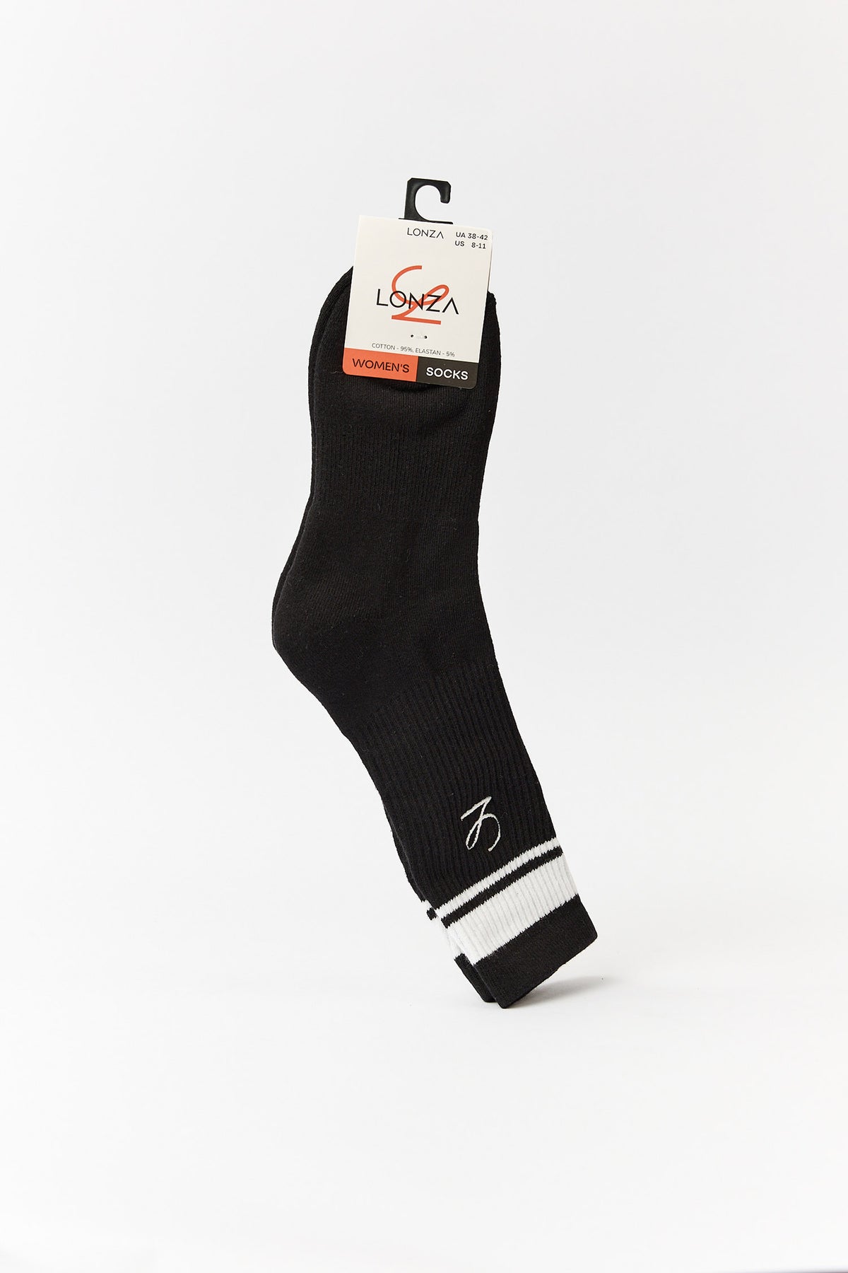 Solly Black Premium Cotton Socks