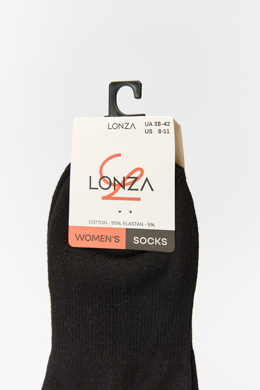 Solly Black Premium Cotton Socks