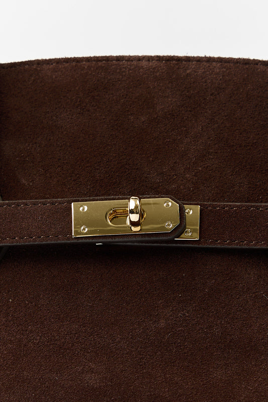 Sepha Brown Suede