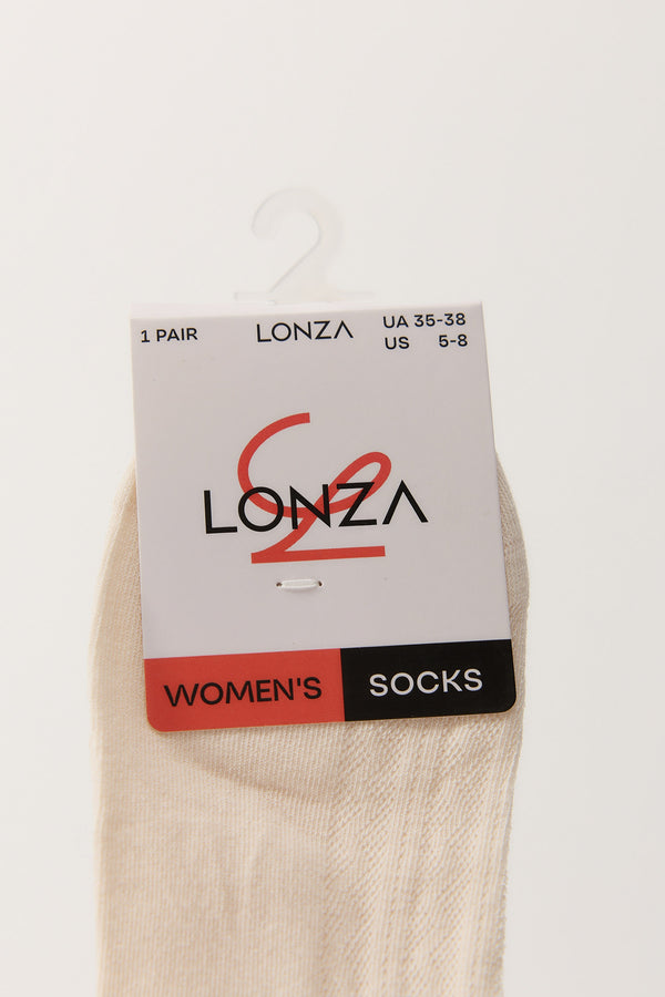Arctic Beige Premium Cotton Socks