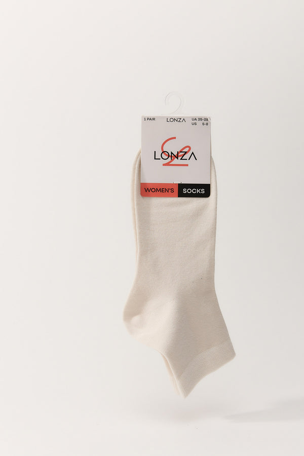 Salt Beige Premium Cotton Socks
