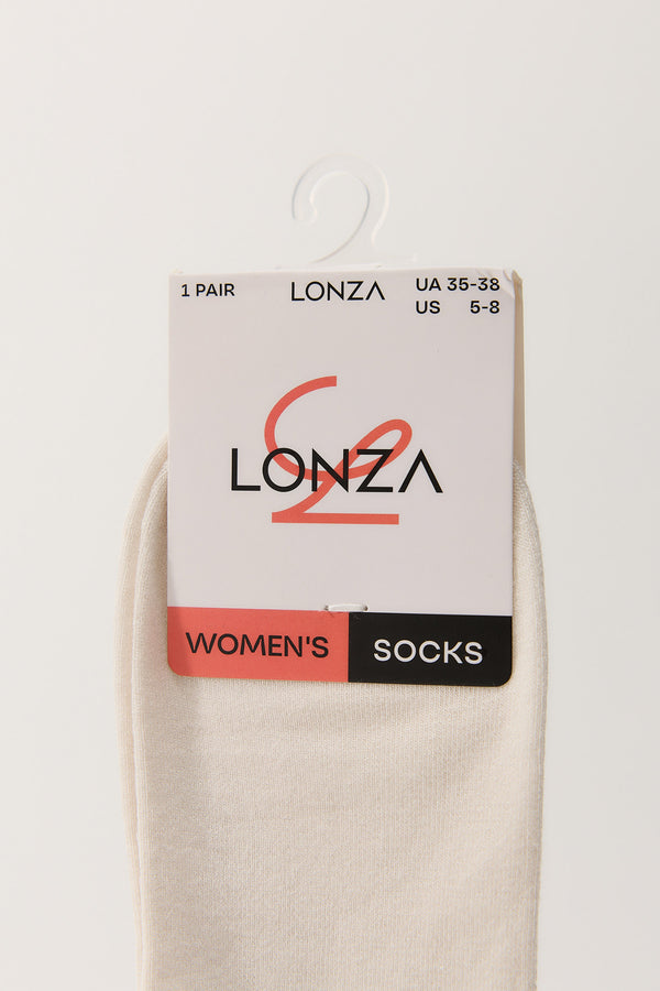 Salt Beige Premium Cotton Socks