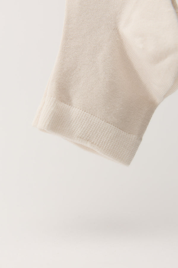 Salt Beige Premium Cotton Socks