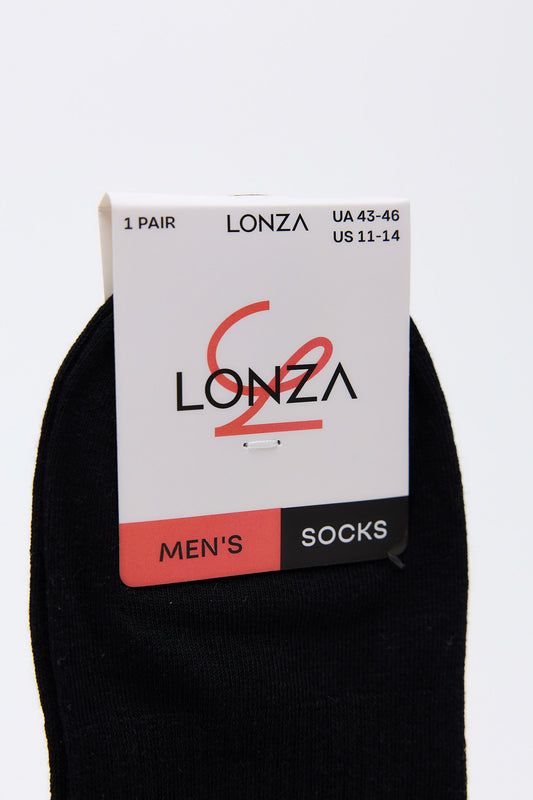 Night Black Men Cotton Socks
