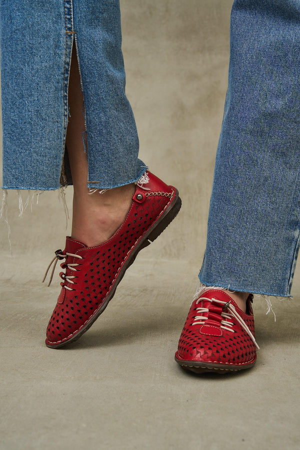 JABIN Leather - Red