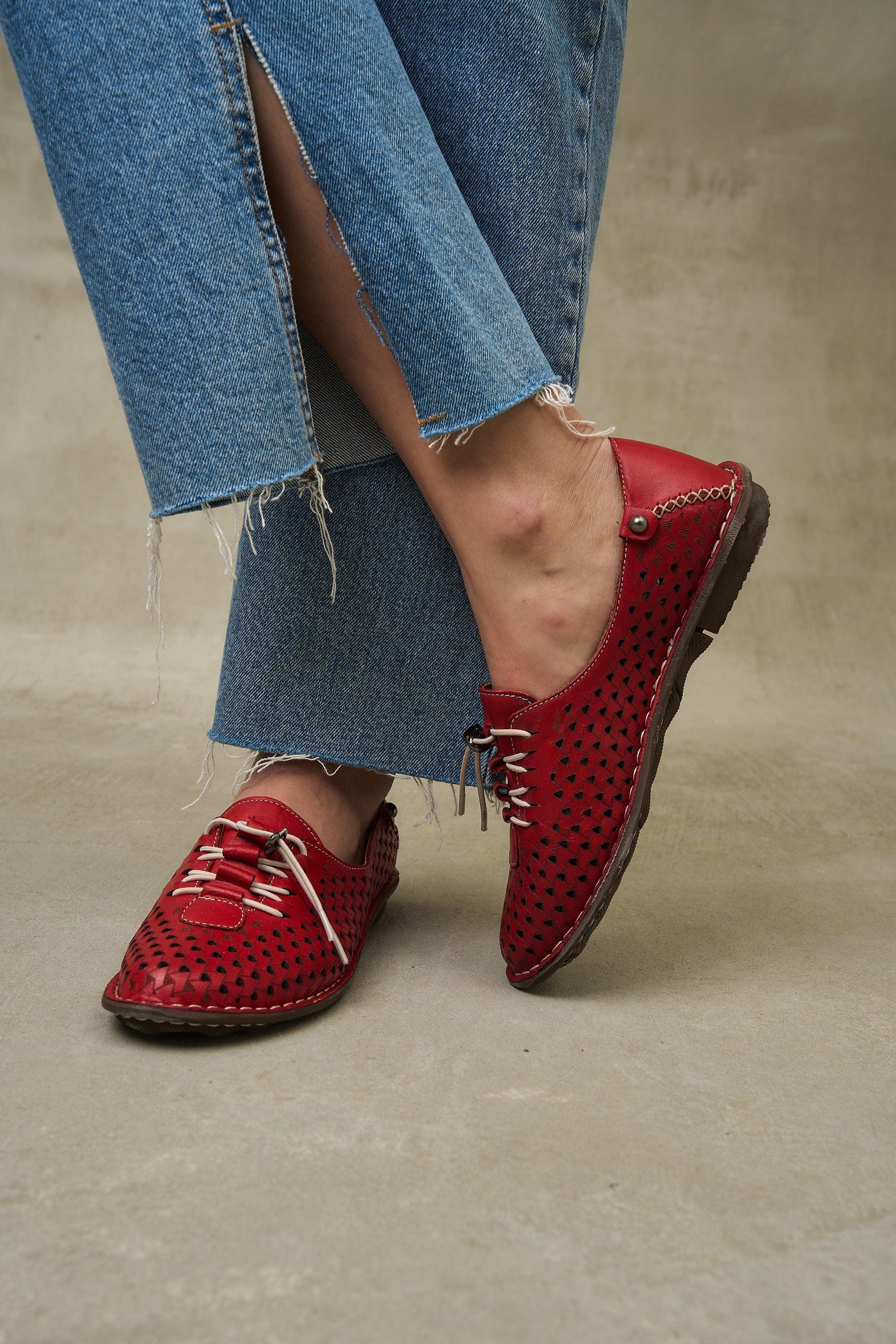 0000~Laminate Leather GRANVILLE Sneakers