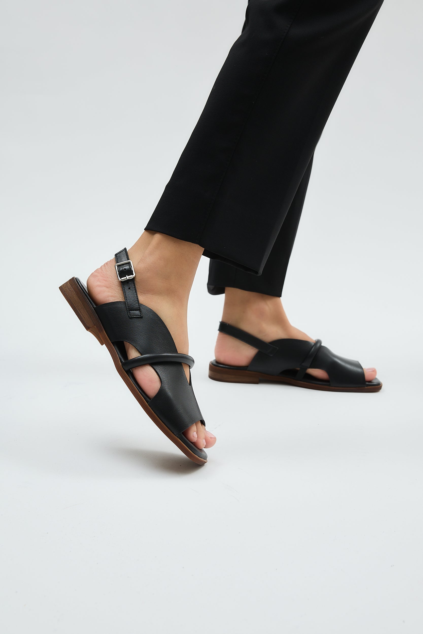 Lonza Bergen Black ( USD$165.00 ) - premium women's shoes on