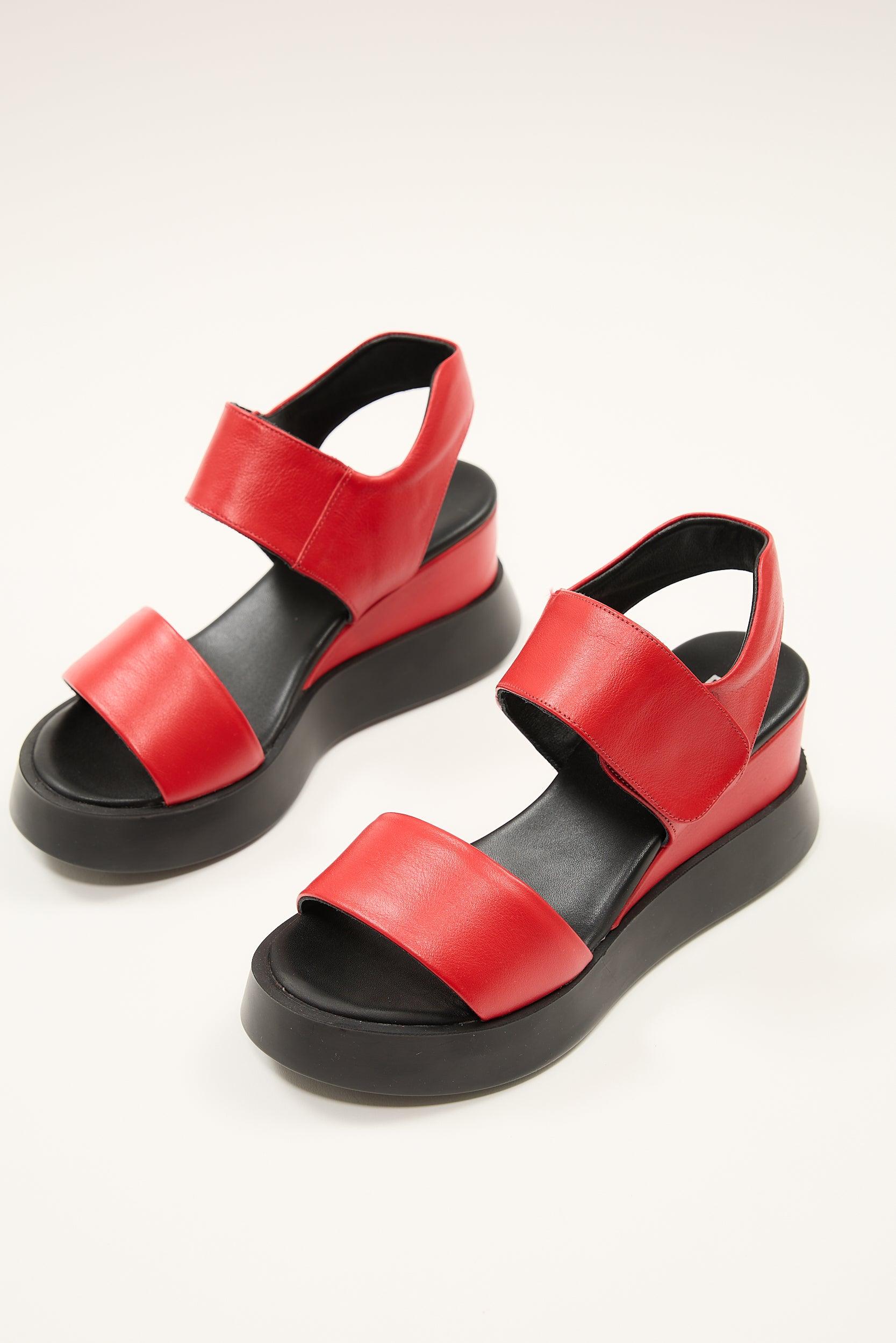 Lonza Cample Platforms Red ( USD$146.00 ) - premium women's shoes
