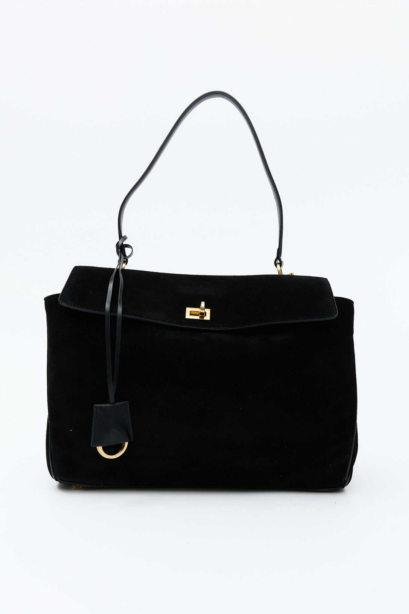 Coralie Black Suede