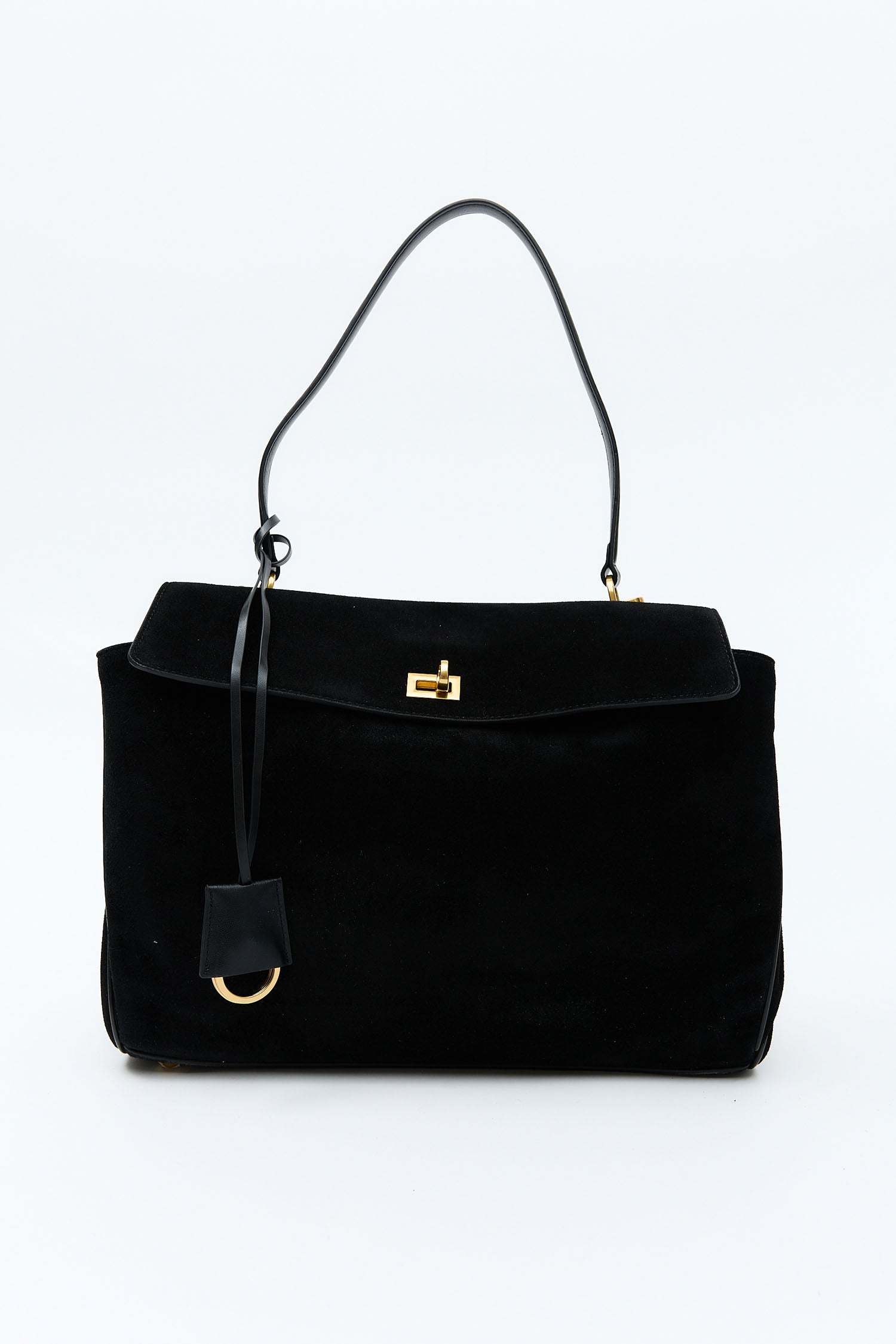 Coralie Black Suede