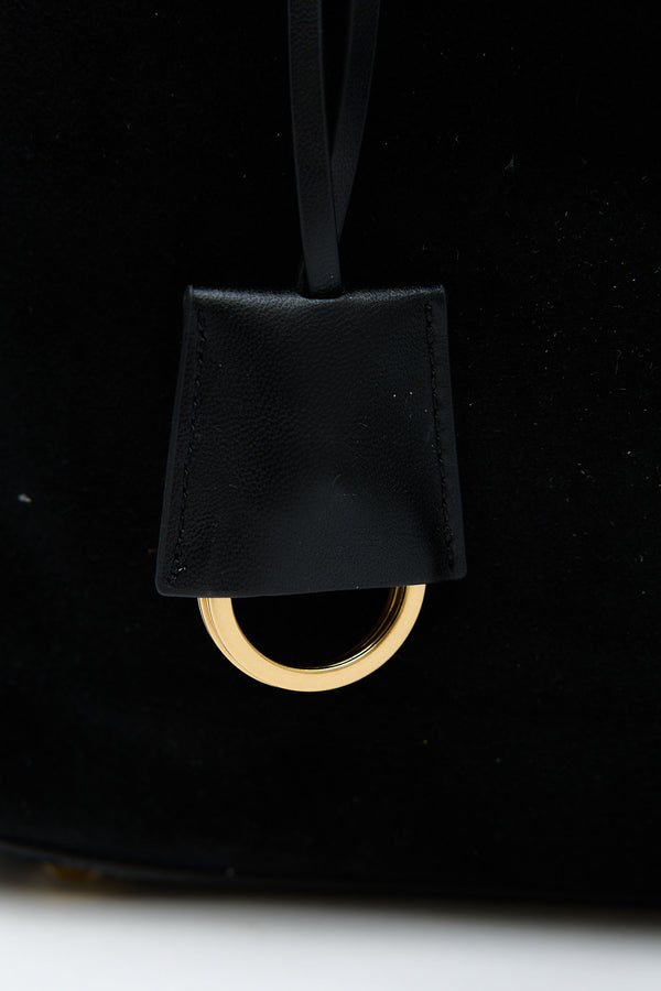 Coralie Black Suede