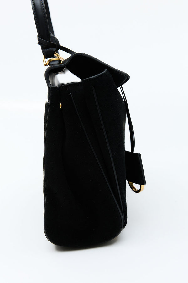 Coralie Black Suede