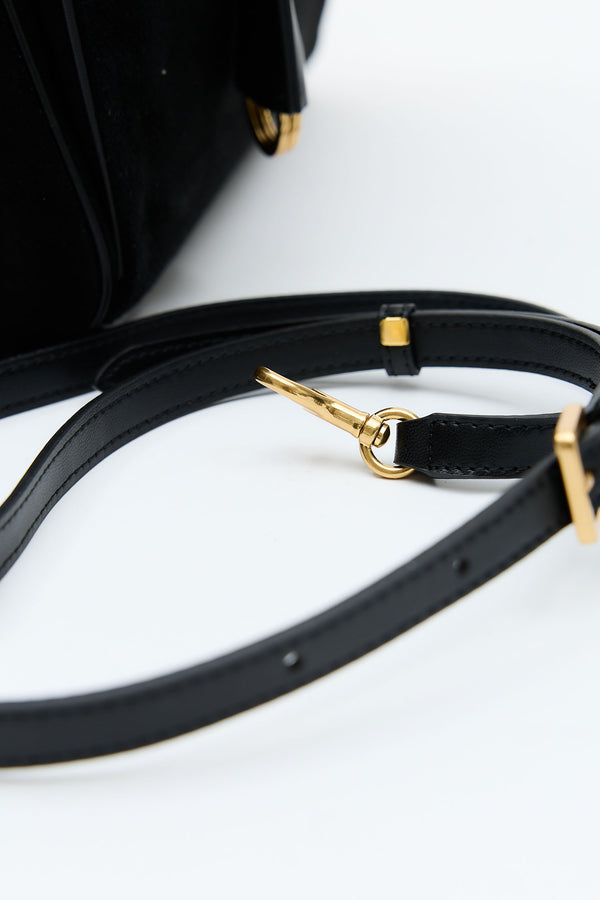 Coralie Black Suede