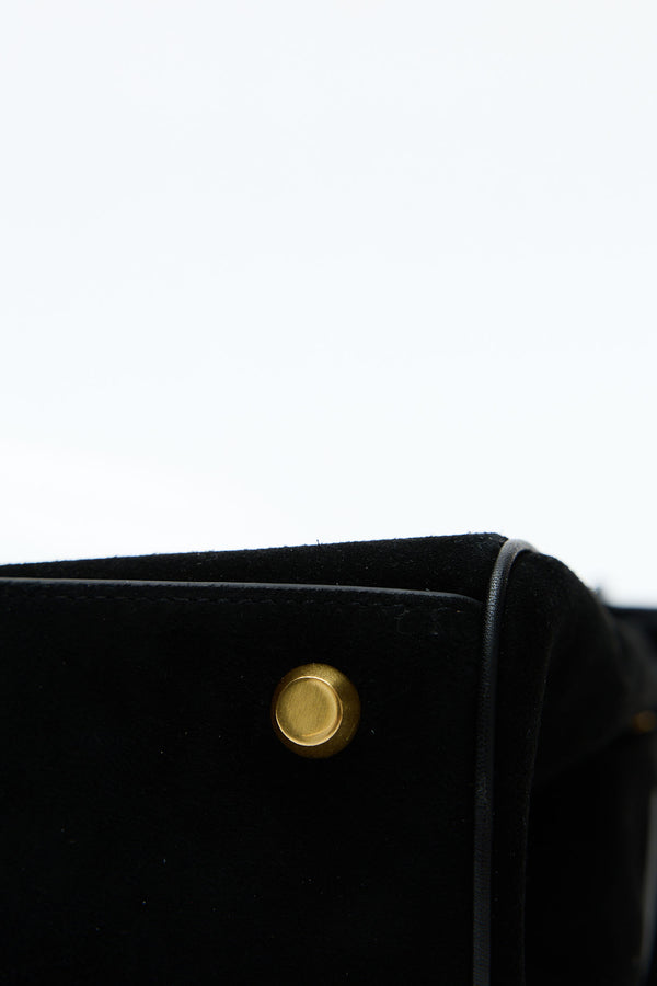Coralie Black Suede