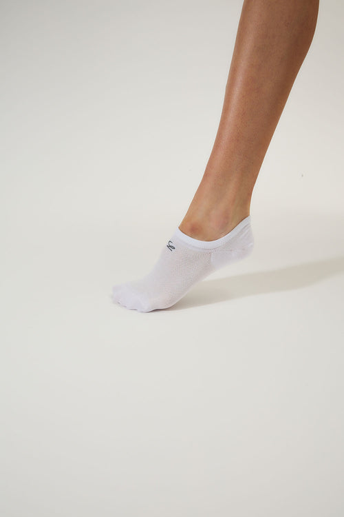 Pure Premium Cotton Socks, White