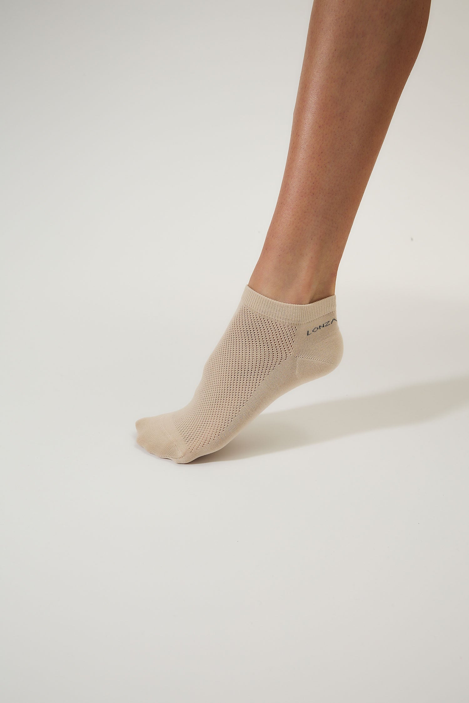 Pristine Cotton Breathable Socks, Beige