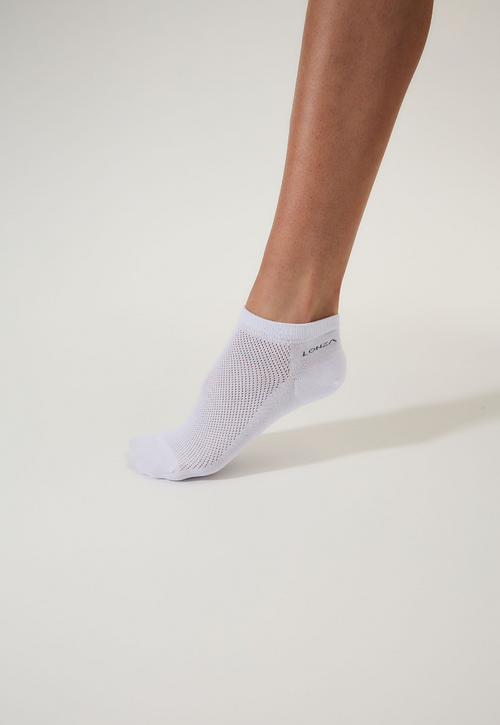 Pristine Cotton Breathable Socks, White (free gift)