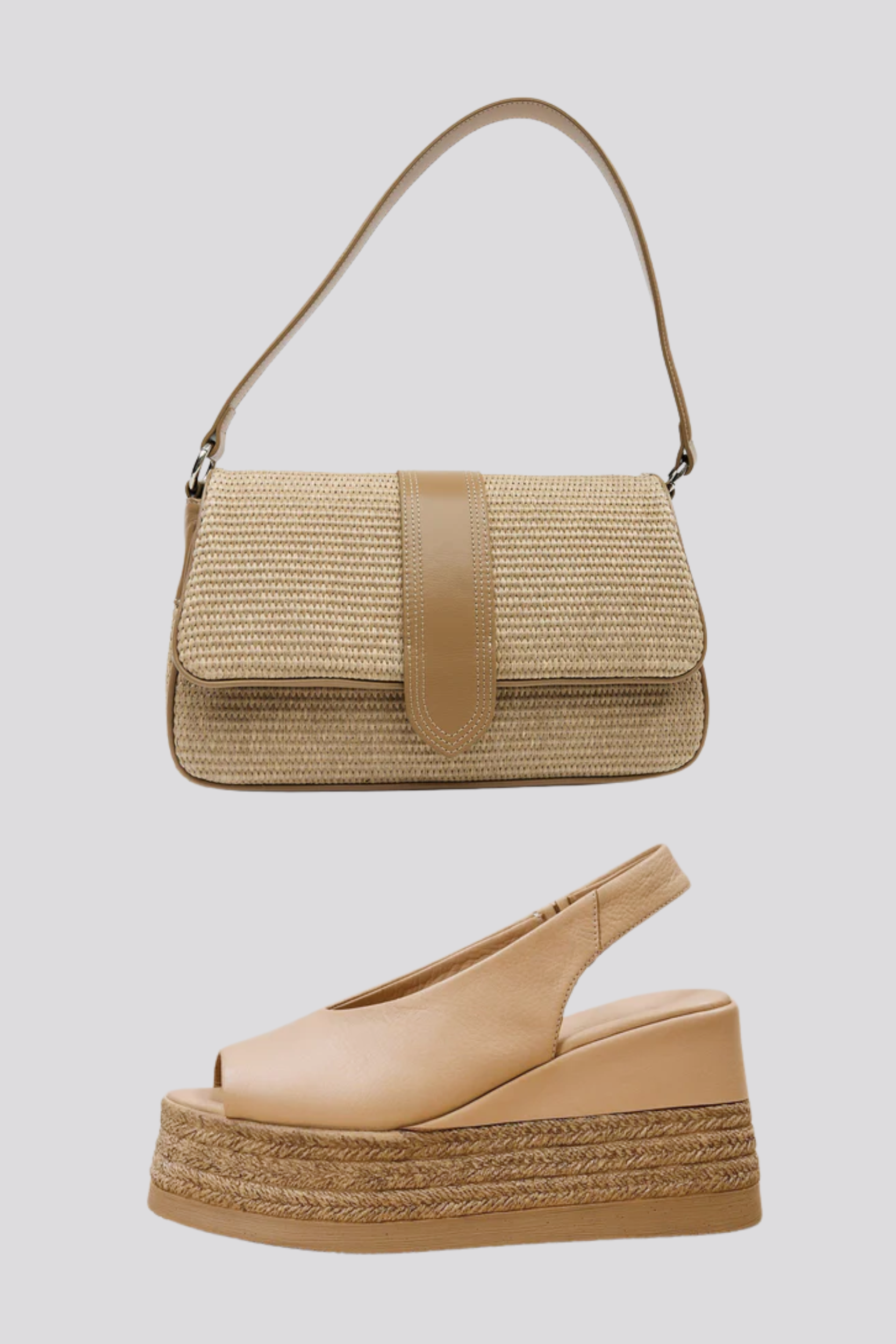Agnesa Beige + Freya Camel