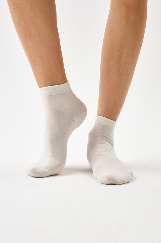 Salt Beige Premium Cotton Socks
