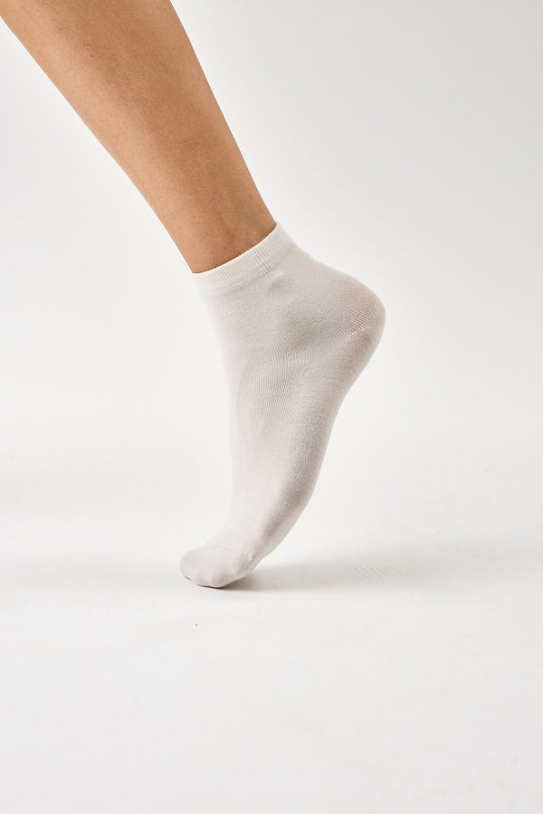 Salt Beige Premium Cotton Socks
