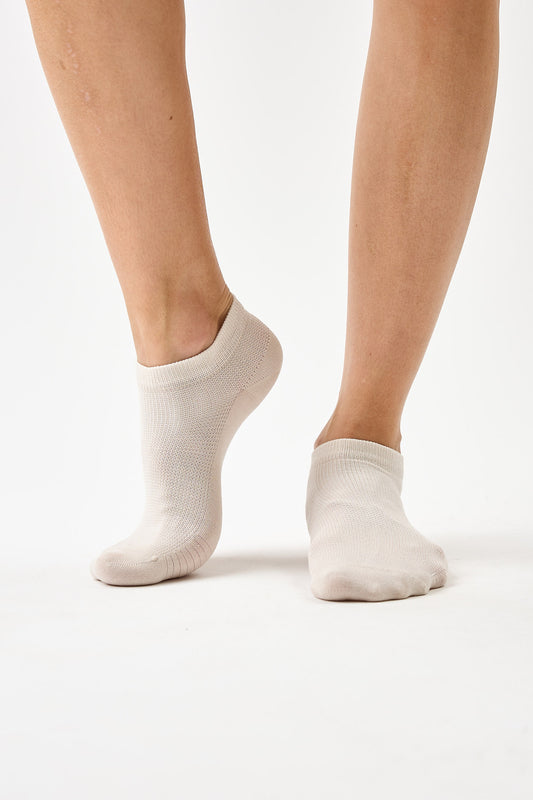 Stark Beige Premium Cotton Socks
