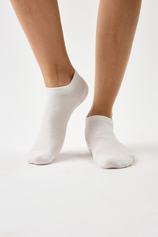 Stark White Premium Cotton Socks