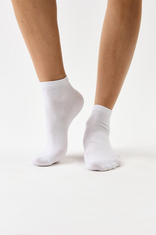 Salt White Premium Cotton Socks